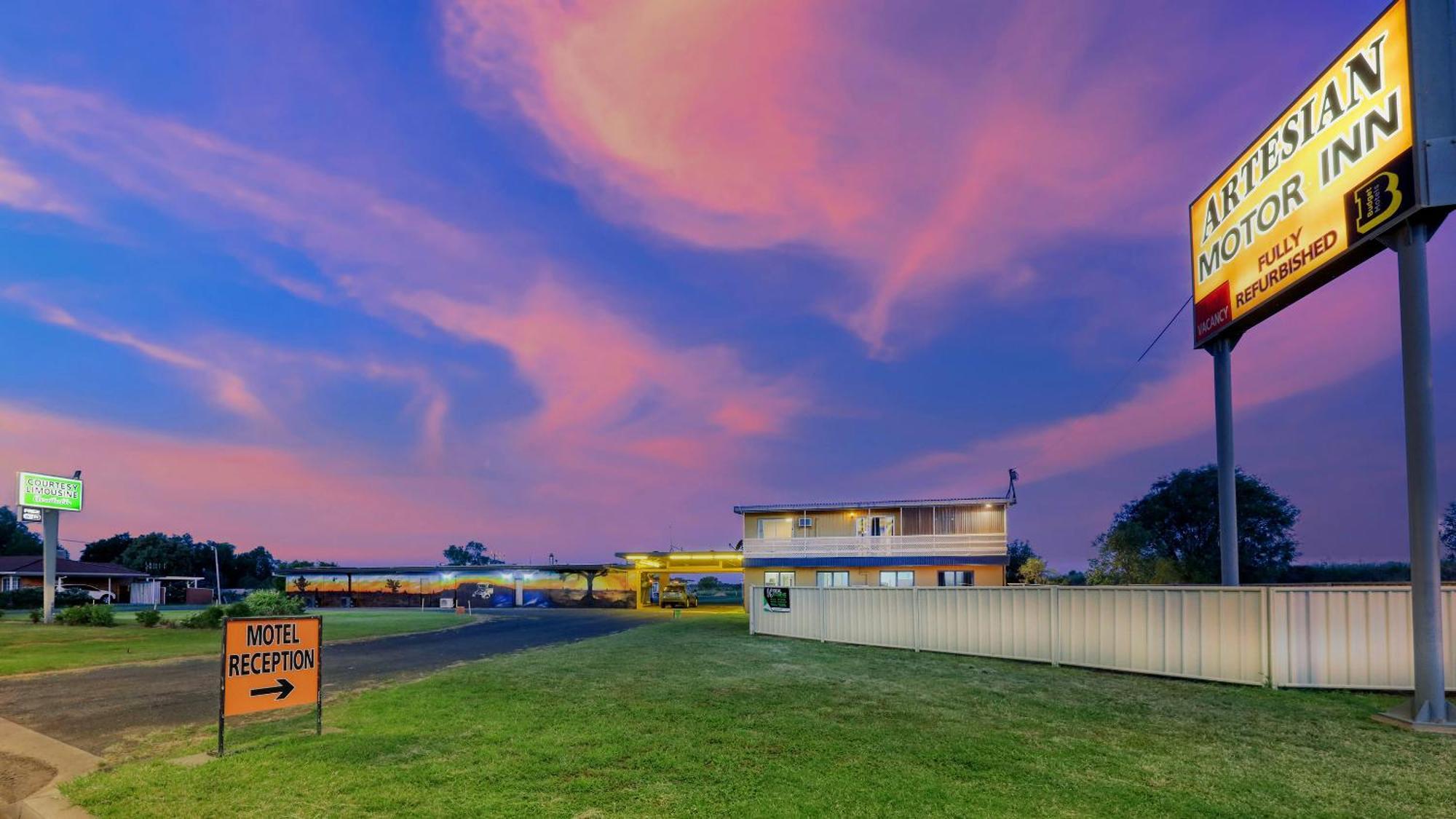 Artesian Motor Inn Under New Management Rams Motel Coonamble Exterior foto